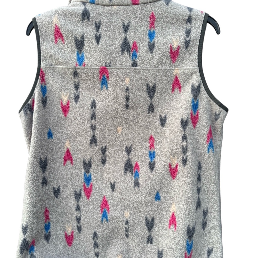 Patagonia Fleece Jacket - Gray, Pink, Blue - Picture 2 of 5